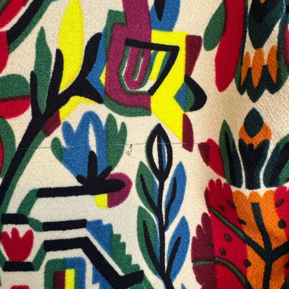 Bold Patterned Cropped Boxy Jacket - Picture 2 of 3